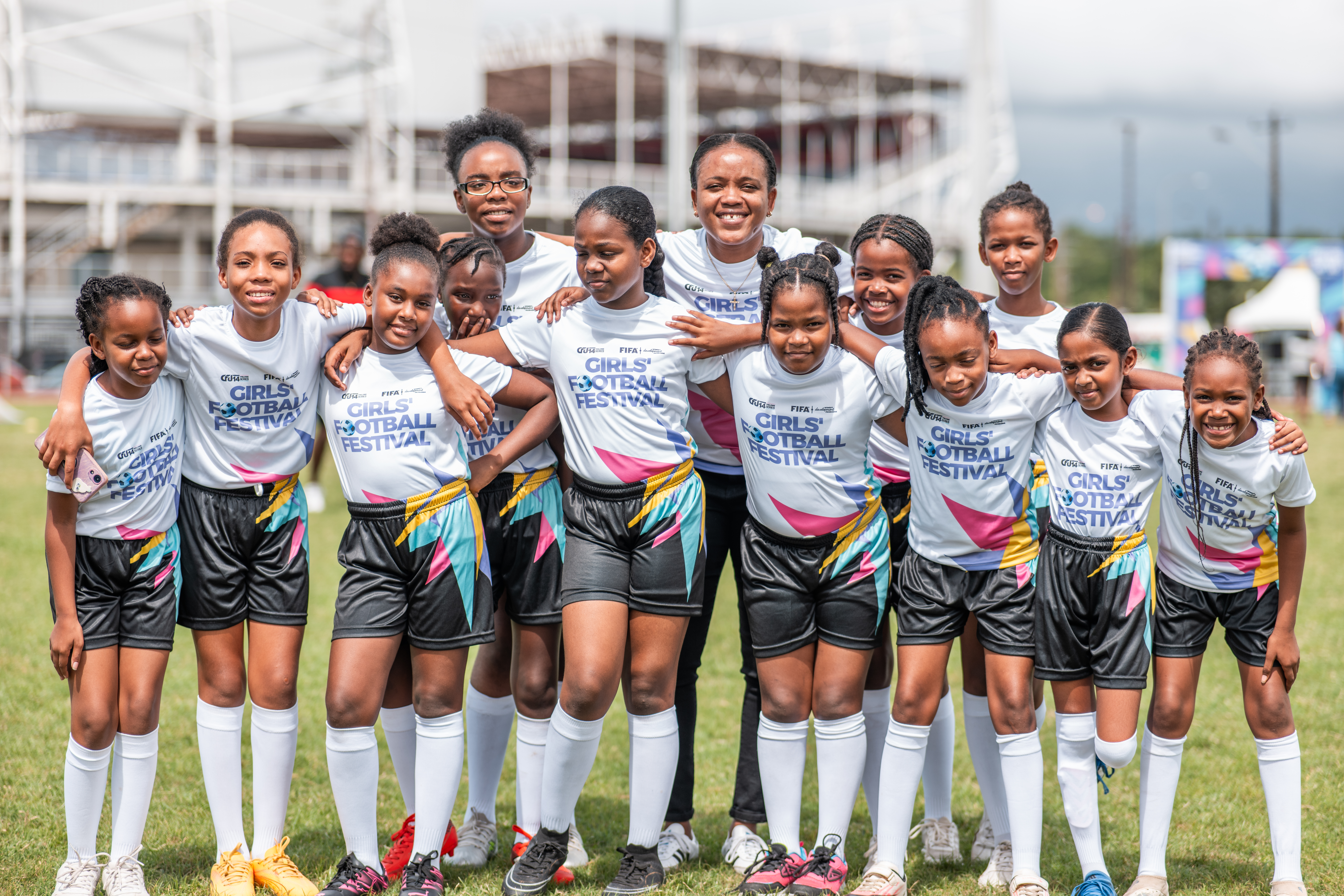 CFU hosts successful Girls’ Football Festival
