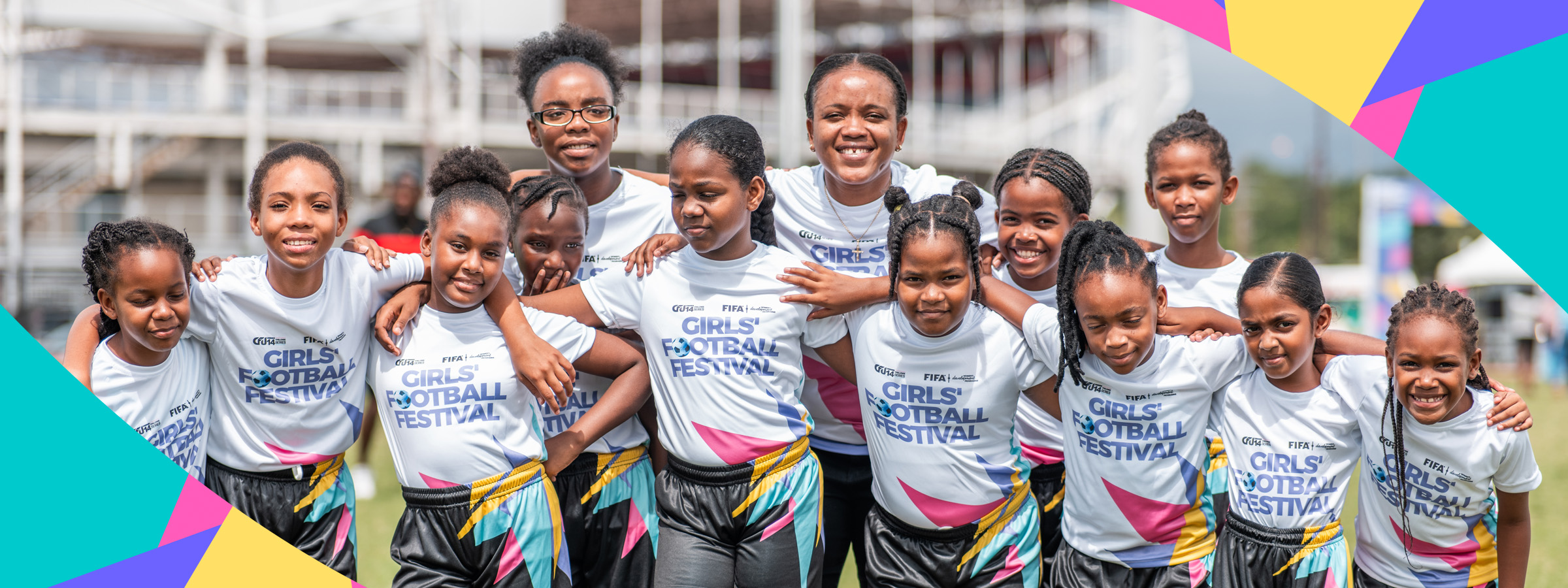 CFU hosts successful Girls’ Football Festival