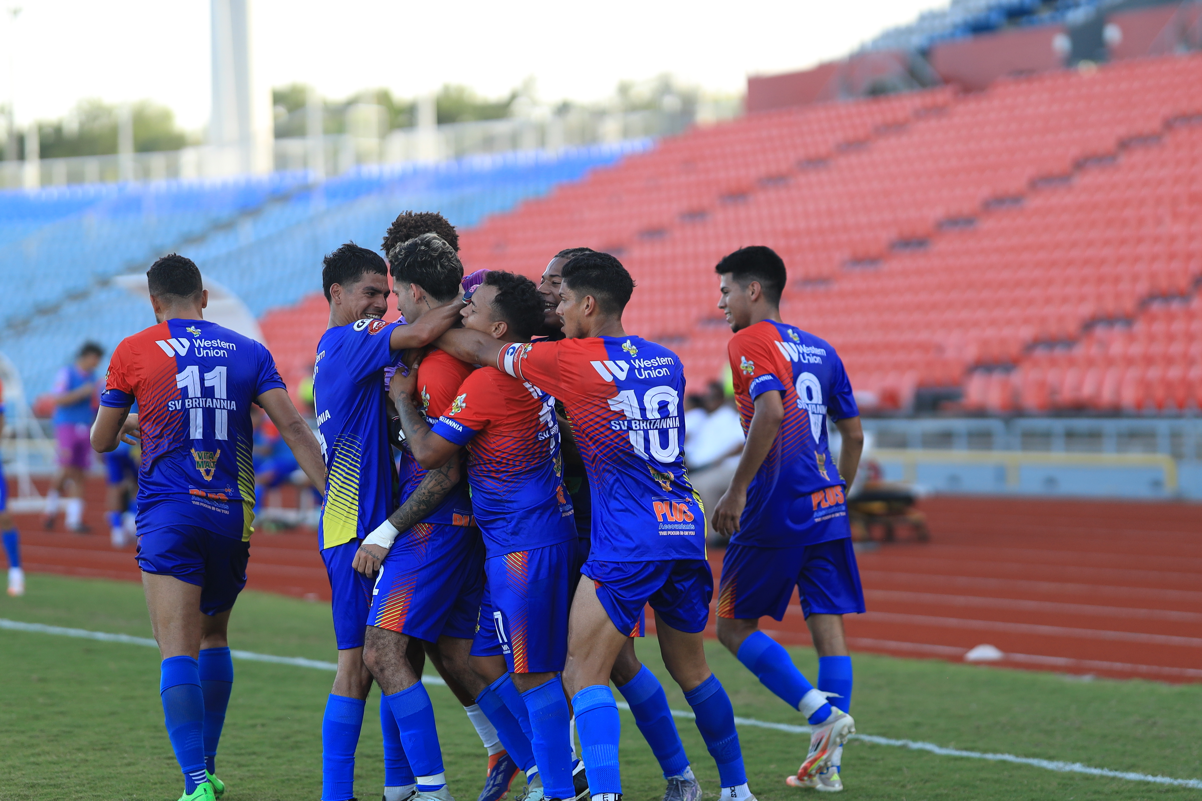 SV Britannia beat St. Paul’s 2-0 as both teams exit the 2025 CFU Club Shield 