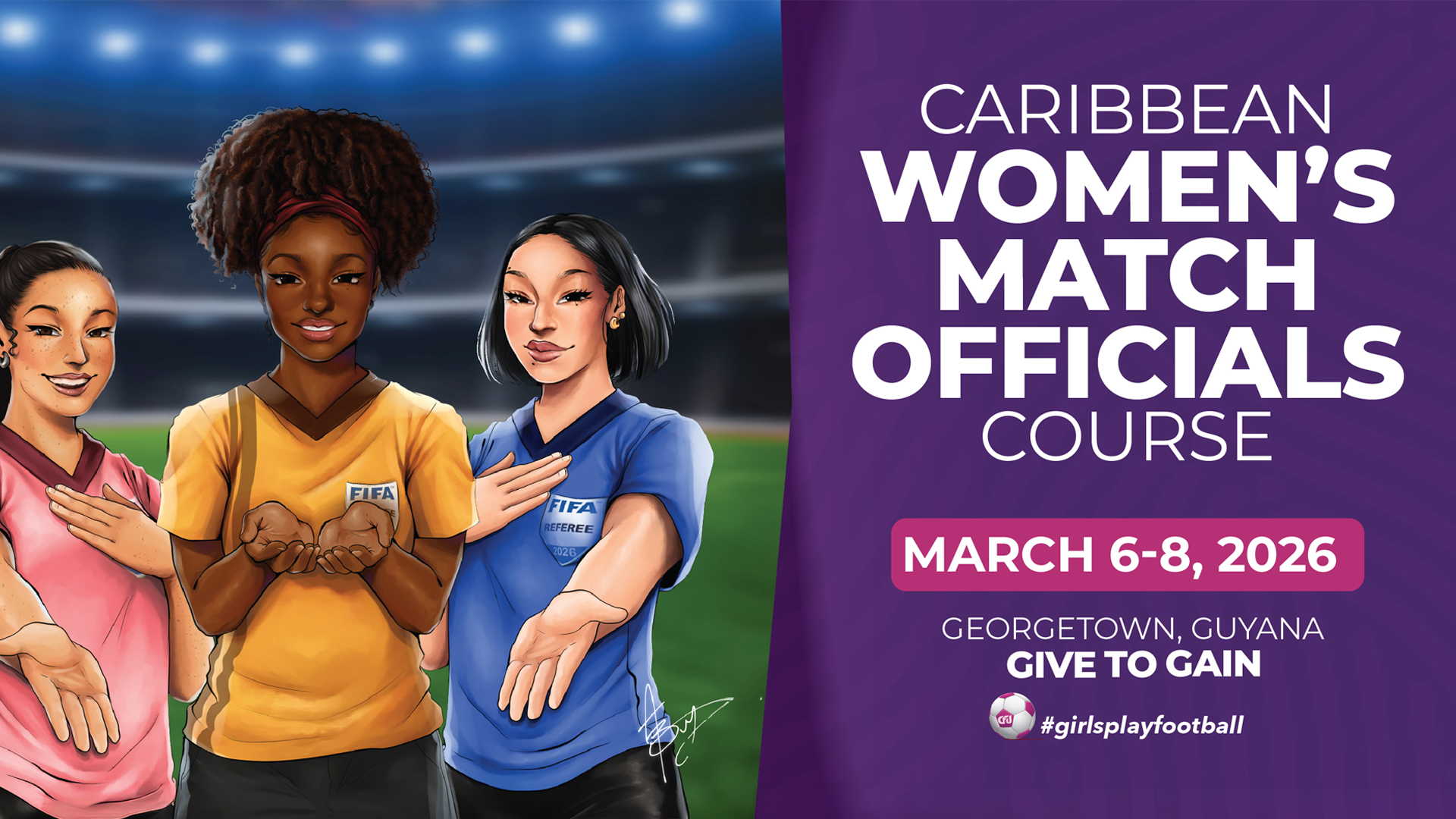Caribbean Referees Gear Up for Women’s Match Officials’ Course