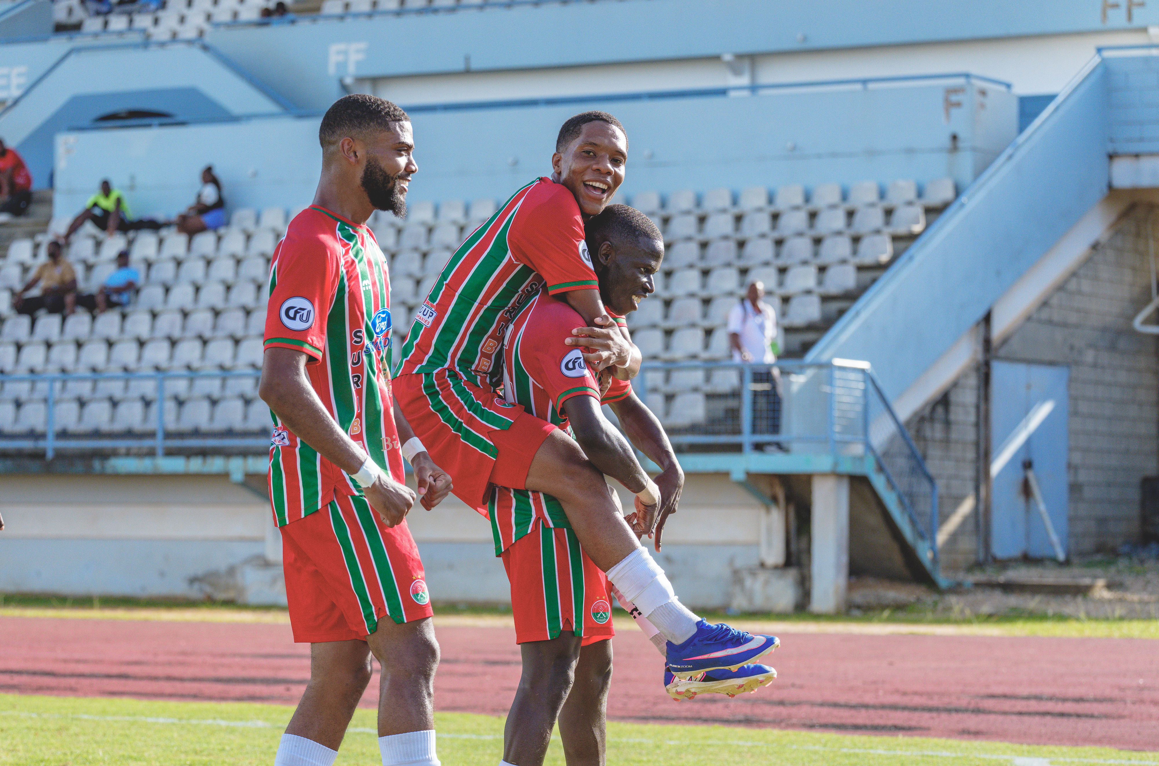Robinhood Rout Slingerz FC to Storm into CFU Club Shield Semifinals