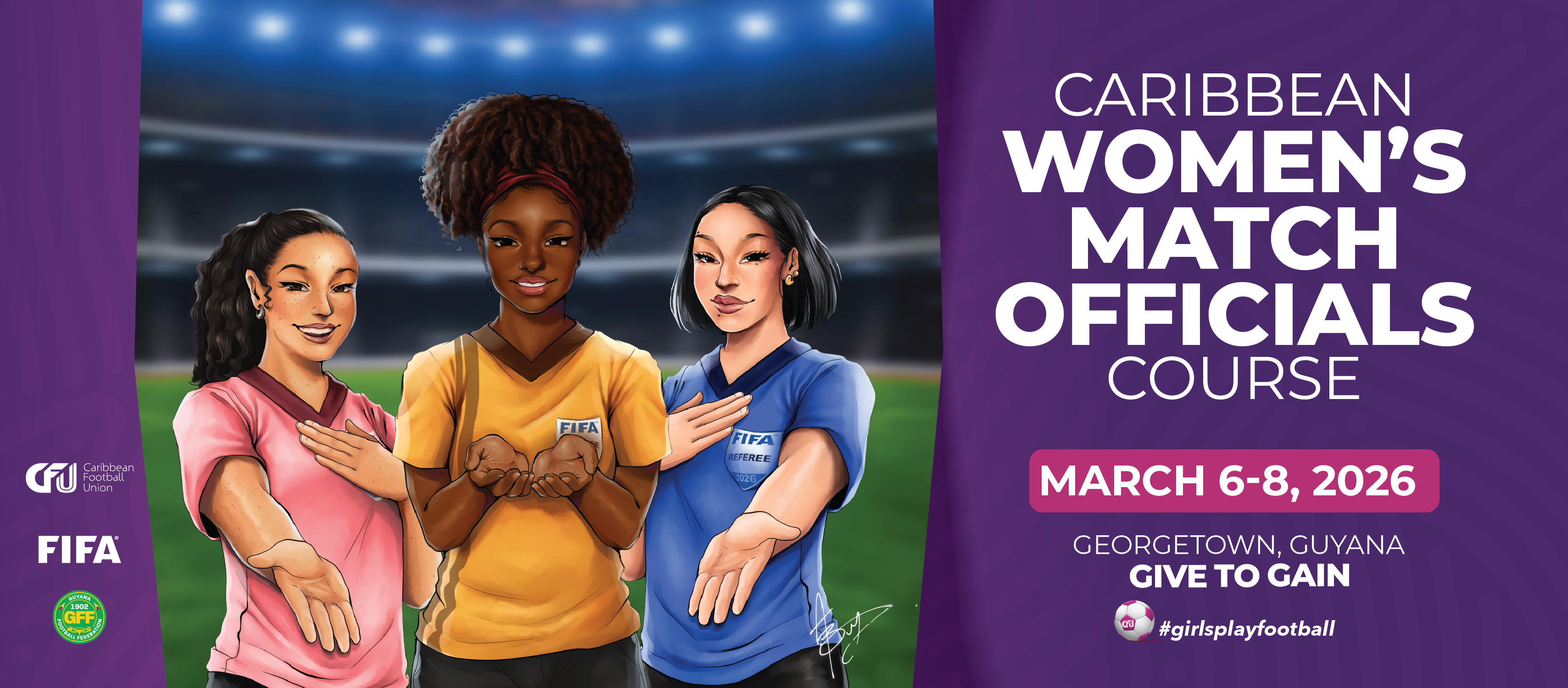 Caribbean Referees Women’s Match Officials’ Course